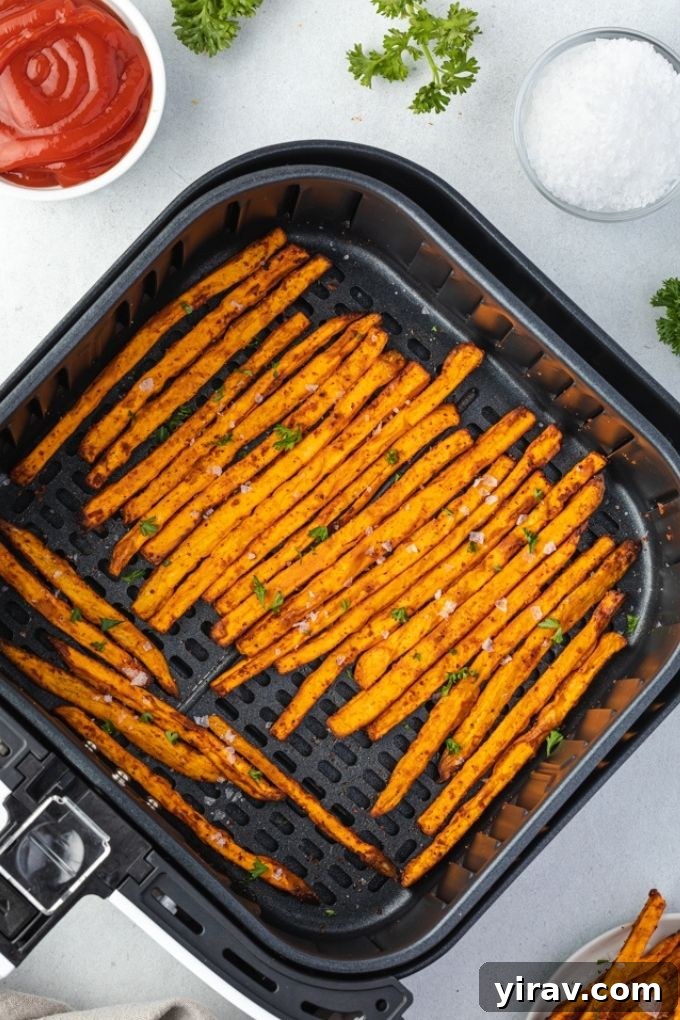 Sweet potato fries in air fryer