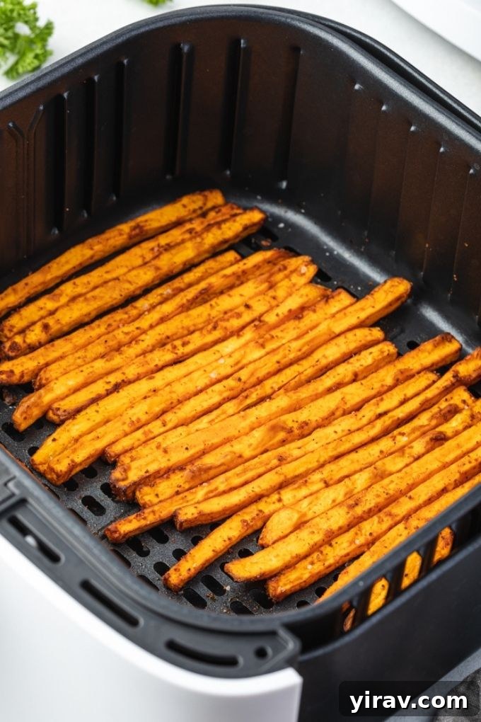 Sweet potato fries in air fryer
