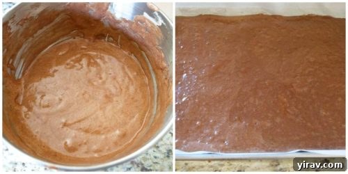 How to make german chocolate roll cake 4