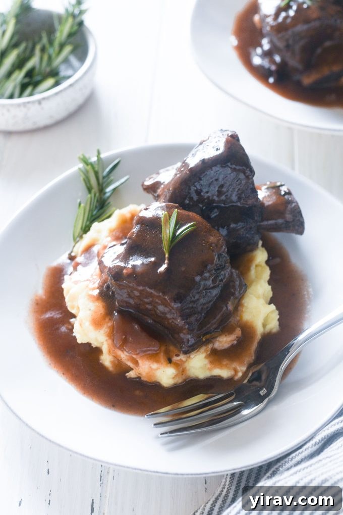 25+ Effortless Instant Pot Meals 26 Instant Pot braised short ribs over mashed potatoes