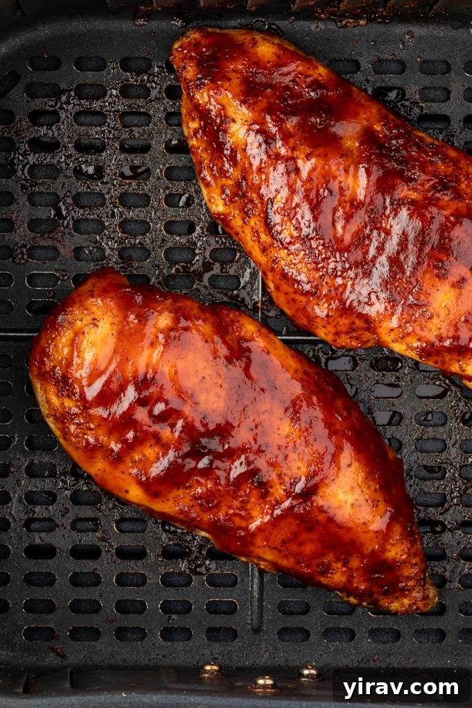 BBQ chicken in air fryer