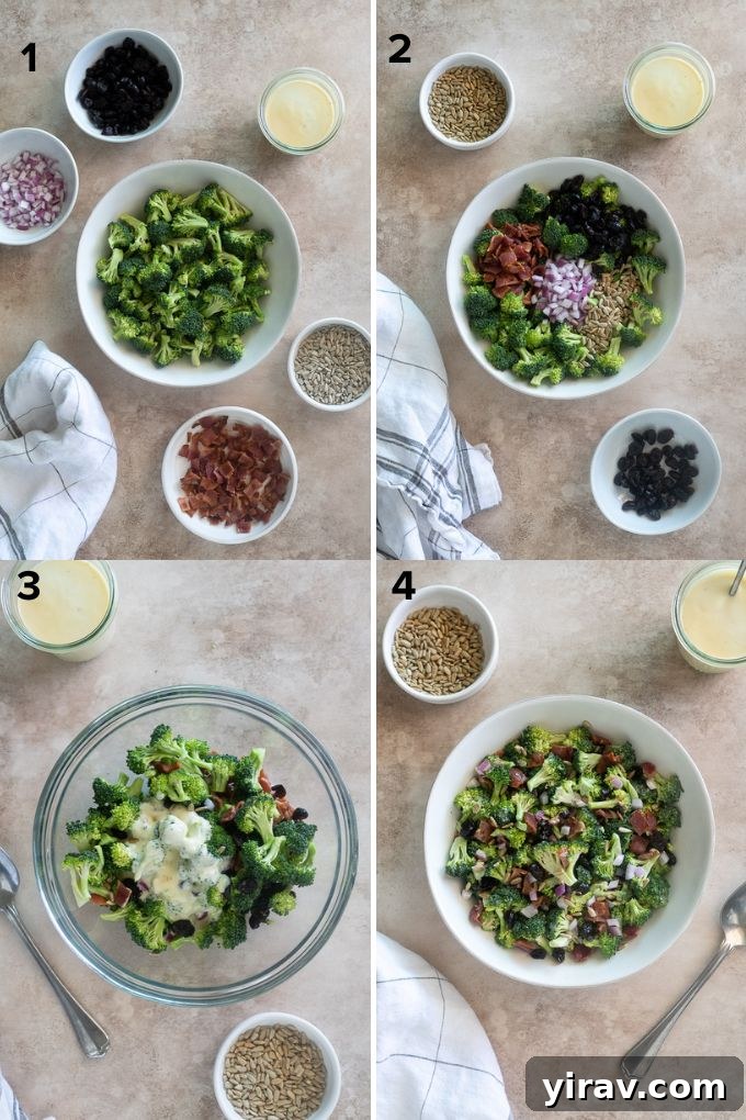 How to make broccoli salad recipe