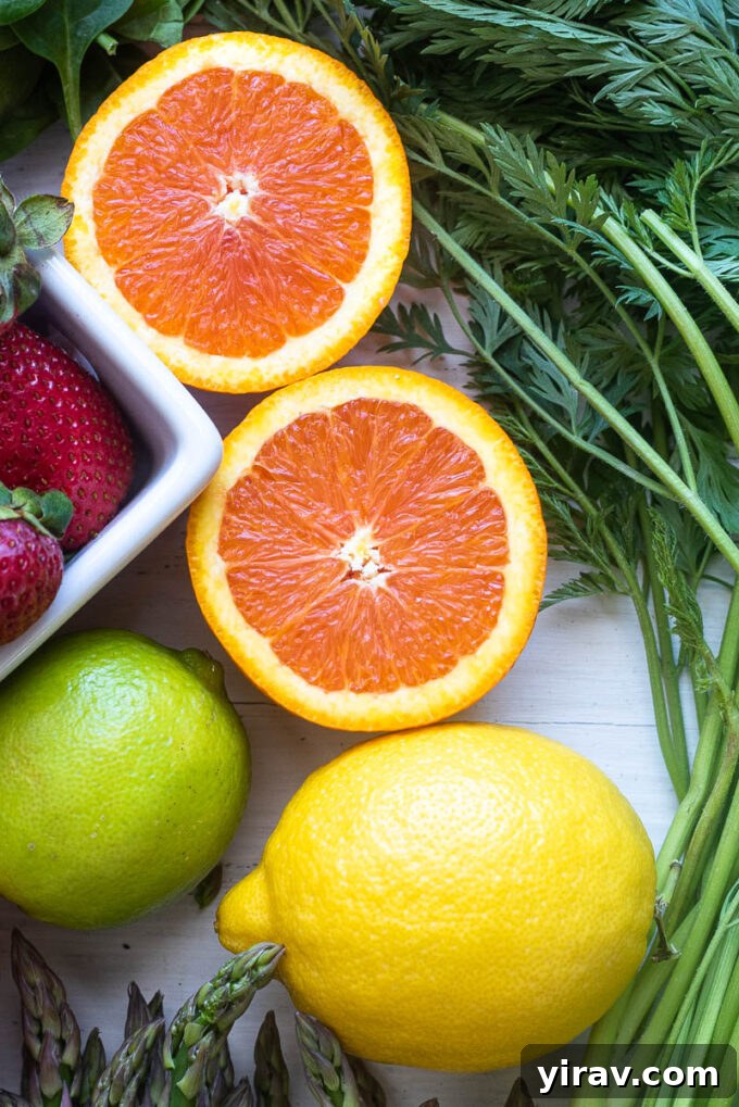 A colorful array of citrus fruits, including lemons, limes, and oranges, highlighting selection and storage tips for citrus.