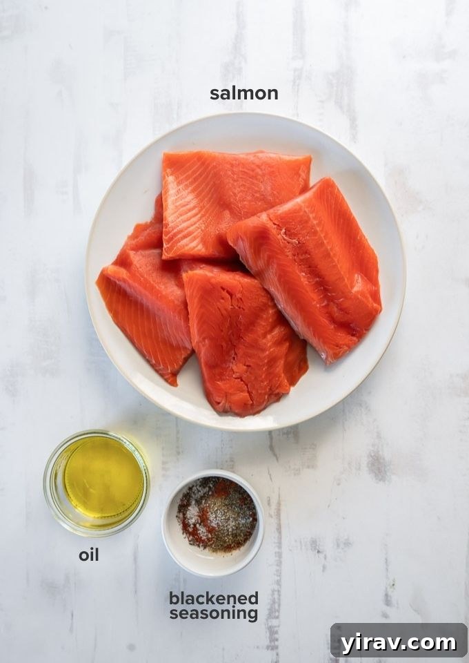 Blackened salmon recipe ingredients