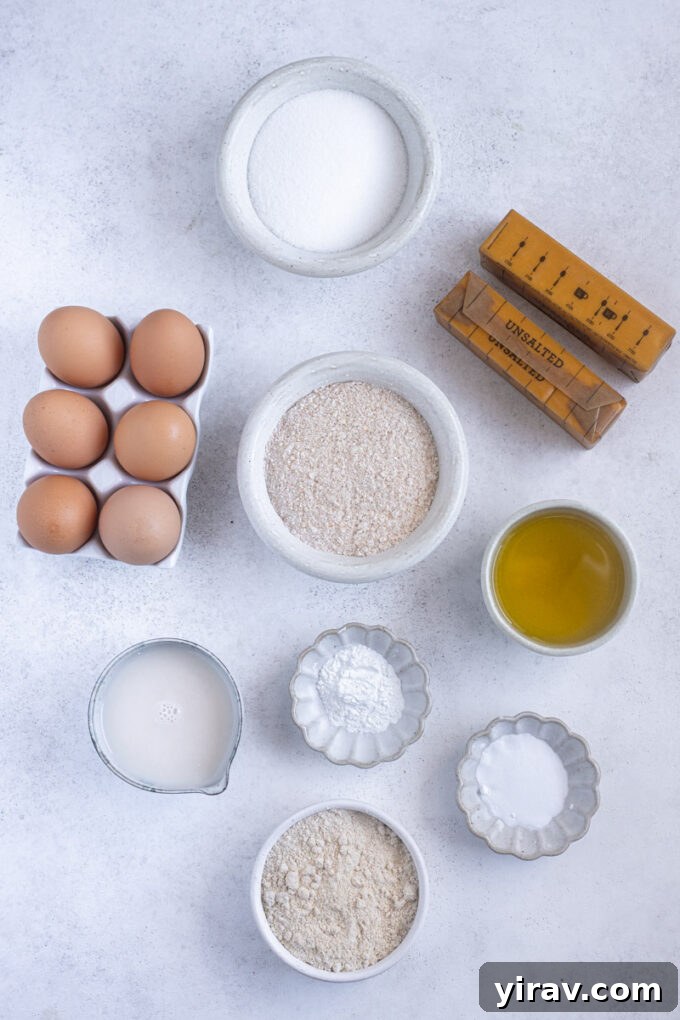 Common ingredient substitutions for cooking and baking including flour, butter, eggs and more.