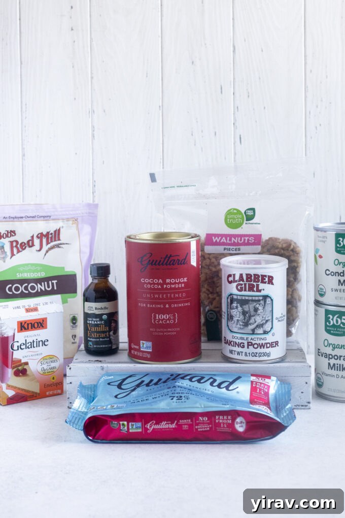 Baking staples including eggs, butter, milk and flour for ingredient substitutions.