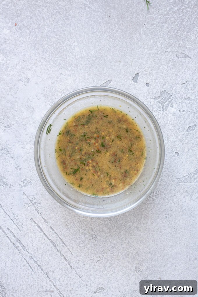 Citrus dijon sauce for citrus salmon.