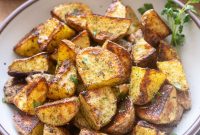 Crispy Ranch Roasted Potatoes with Garlic and Herbs