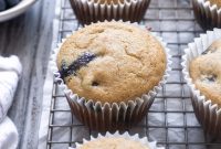 Blueberry Muffins Made with Oat Flour — Moist & Gluten-Friendly