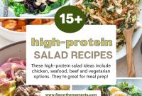 15+ Protein-Packed Salad Recipes for Meal Prep