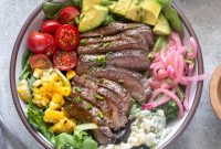 Summer Grilled Steak Salad Recipe with Citrus Vinaigrette